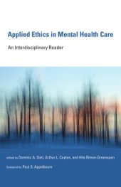 book Applied Ethics in Mental Health Care : An Interdisciplinary Reader