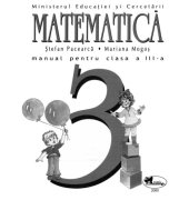 book Manual de matematica, cls. III