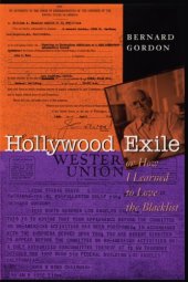 book Hollywood Exile, or How I Learned to Love the Blacklist