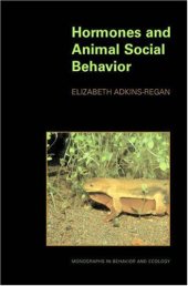 book Hormones and Animal Social Behavior: