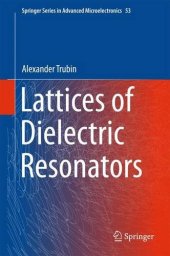 book Lattices of Dielectric Resonators