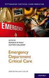 book Emergency department critical care