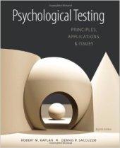 book Psychological Testing: Principles, Applications, and Issues