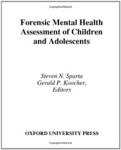 book Forensic Mental Health Assessment of Children and Adolescents