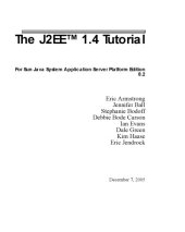 book The J2EE 1.4 Tutorial