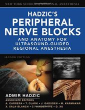 book Hadzic's Peripheral Nerve Blocks and Anatomy for Ultrasound-Guided Regional Anesthesia