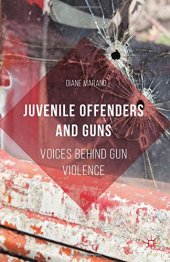 book Juvenile Offenders and Guns: Voices Behind Gun Violence