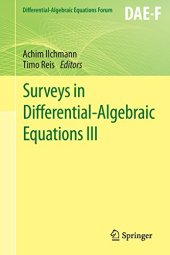 book Surveys in Differential-Algebraic Equations III