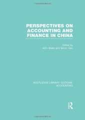 book Perspectives on Accounting and Finance in China