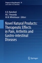 book Novel Natural Products: Therapeutic Effects in Pain, Arthritis and Gastro-intestinal Diseases