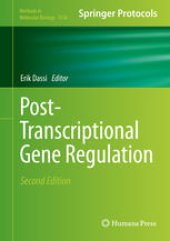 book Post-Transcriptional Gene Regulation