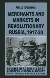 book Merchants and Markets in Revolutionary Russia, 1917–30