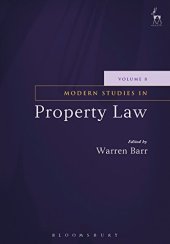 book Modern Studies in Property Law 8