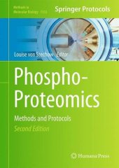 book Phospho-Proteomics: Methods and Protocols