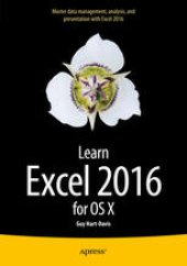 book Learn Excel 2016 for OS X