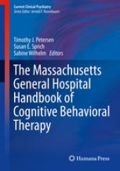 book The Massachusetts General Hospital Handbook of Cognitive Behavioral Therapy