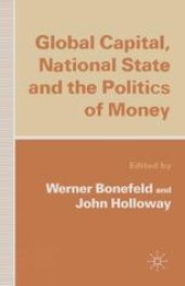 book Global Capital, National State and the Politics of Money