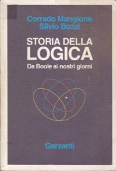 book Storia della logica. Da Boole ai nostri giorni