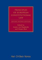 book Principles of European Constitutional Law: Second Revised Edition