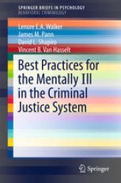 book Best Practices for the Mentally Ill in the Criminal Justice System