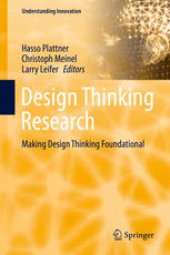 book Design Thinking Research: Making Design Thinking Foundational