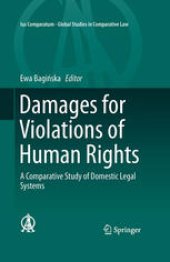 book Damages for Violations of Human Rights: A Comparative Study of Domestic Legal Systems