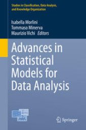 book Advances in Statistical Models for Data Analysis