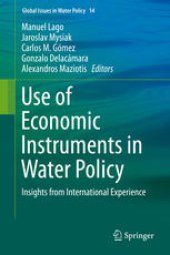 book Use of Economic Instruments in Water Policy: Insights from International Experience