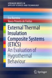 book External Thermal Insulation Composite Systems (ETICS): An Evaluation of Hygrothermal Behaviour