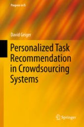 book Personalized Task Recommendation in Crowdsourcing Systems