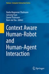 book Context Aware Human-Robot and Human-Agent Interaction