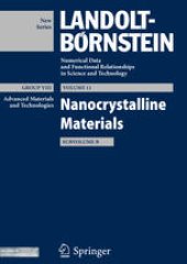 book Nanocrystalline Materials, Part B: Advanced Materials and Technologies