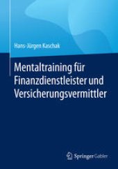 book Mentaltraining für Finanzdienstleister und Versicherungsvermittler