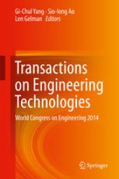 book Transactions on Engineering Technologies: World Congress on Engineering 2014