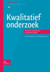 book Kwalitatief onderzoek: Praktische methoden voor de medische praktijk