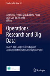 book Operations Research and Big Data: IO2015-XVII Congress of Portuguese Association of Operational Research (APDIO)