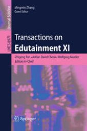 book Transactions on Edutainment XI