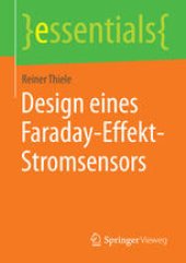 book Design eines Faraday-Effekt-Stromsensors