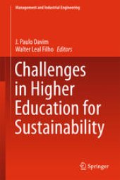 book Challenges in Higher Education for Sustainability