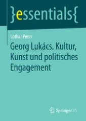 book Georg Lukács. Kultur, Kunst und politisches Engagement