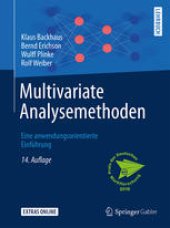 book Multivariate Analysemethoden: Eine anwendungsorientierte Einführung