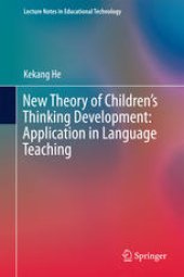 book New Theory of Children’s Thinking Development: Application in Language Teaching