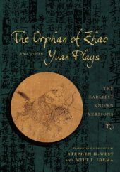 book Orphan of Zhao and Other Yuan Plays