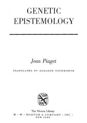 book Genetic Epistemology