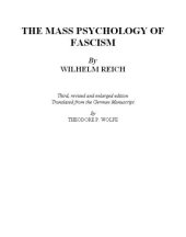 book The Mass Psychology of Fascism