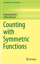 book Counting with Symmetric Functions