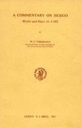 book A Commentary on Hesiod: Works and Days, vv. 1-382