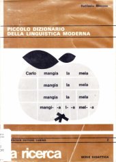 book Piccolo dizionario della lingusitica moderna