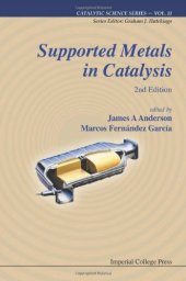 book Supported Metals In Catalysis