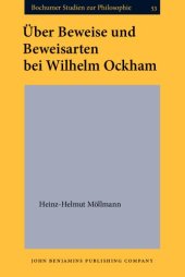 book Über Beweise und Beweisarten bei Wilhelm Ockham